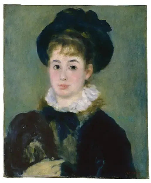 Porträt von Mme Henriot - Pierre-Auguste Renoir