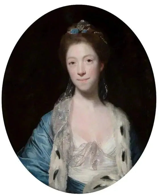 Portrait von Frau Luther - Joshua Reynolds