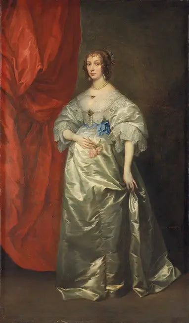 Portrait von Mme Oliver St. John, später Lady Poulett - Antoine van Dyck