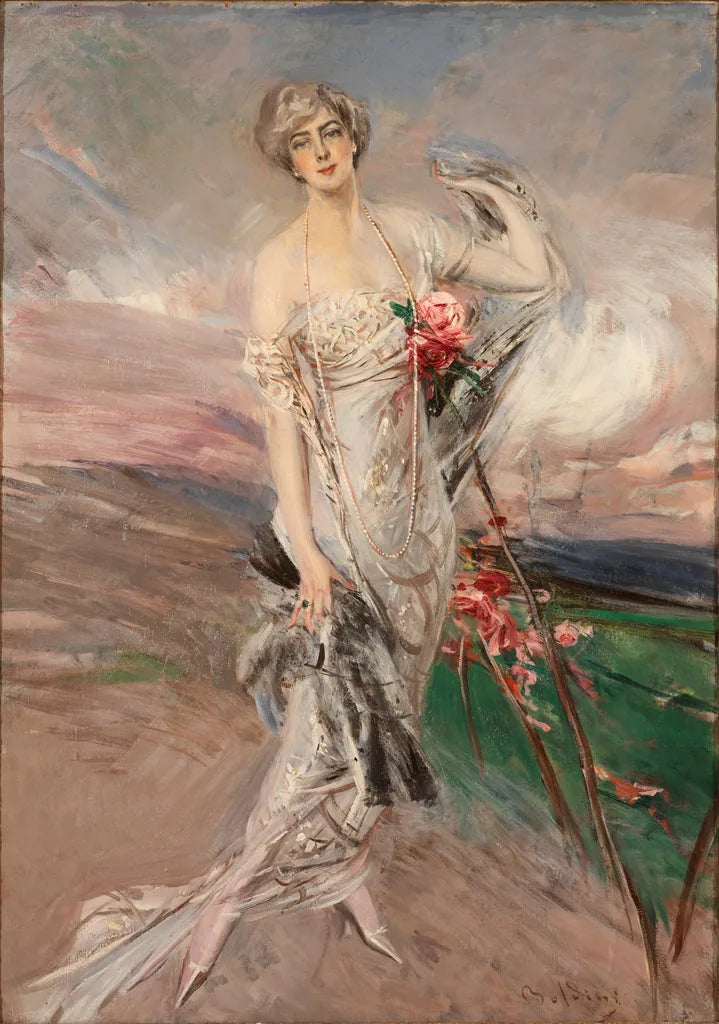 Porträt von Frau Peter Cooper Hewitt - Giovanni Boldini