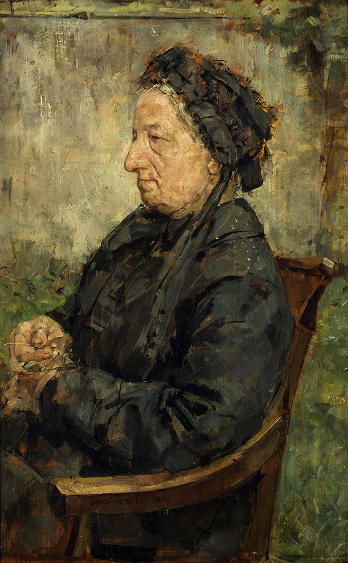 Porträt von Frau Schaap-Hymans - Isaac Israels