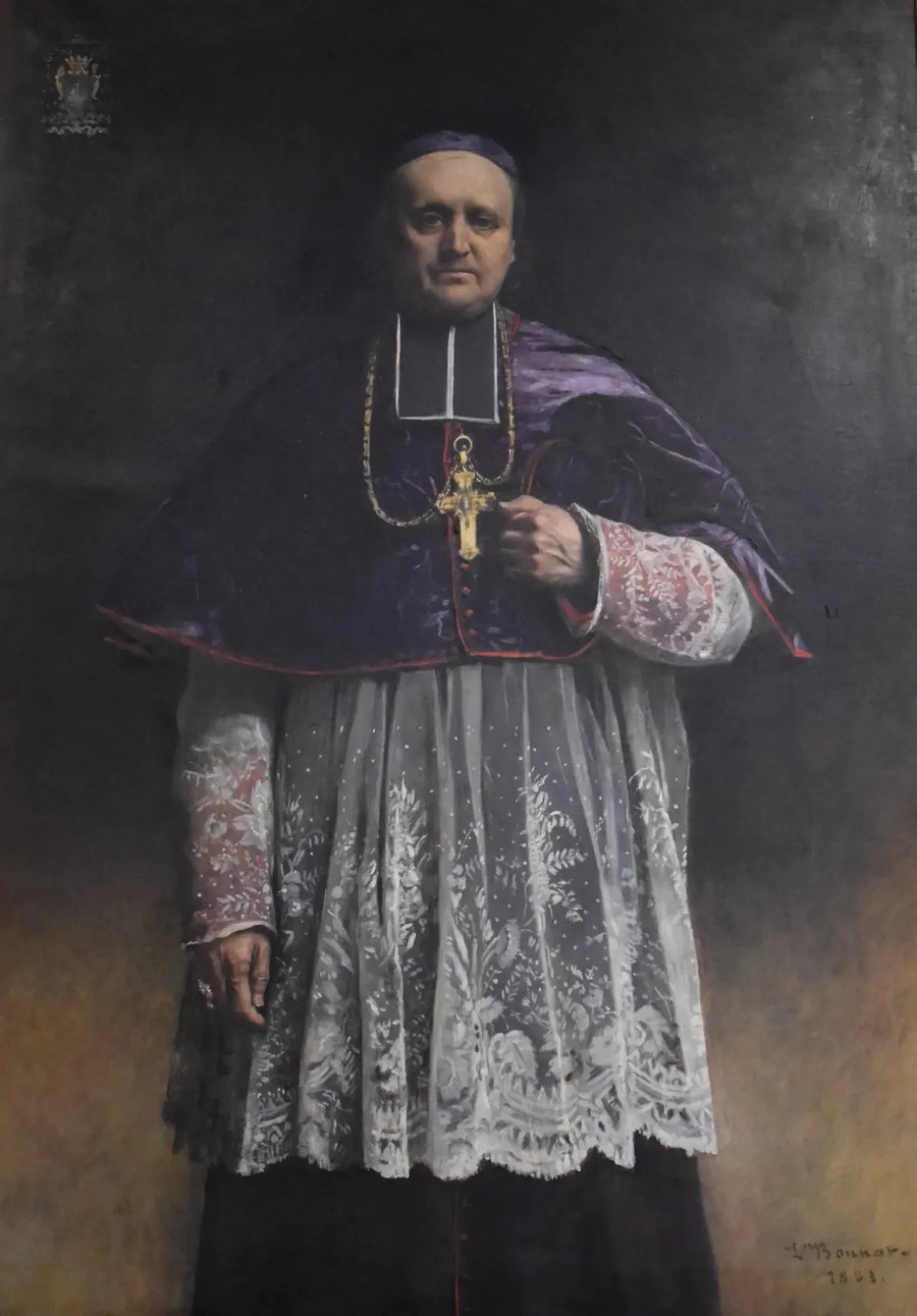Portrait von Monseigneur Félix-Arsène Billard - Léon Bonnat