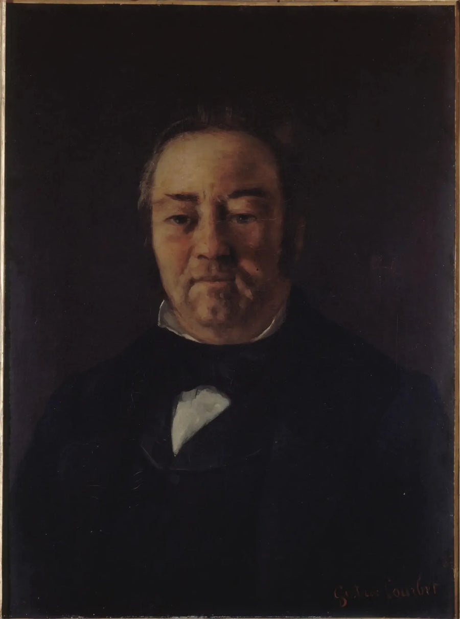Porträt von Monsieur Corbinaud - Gustave Courbet
