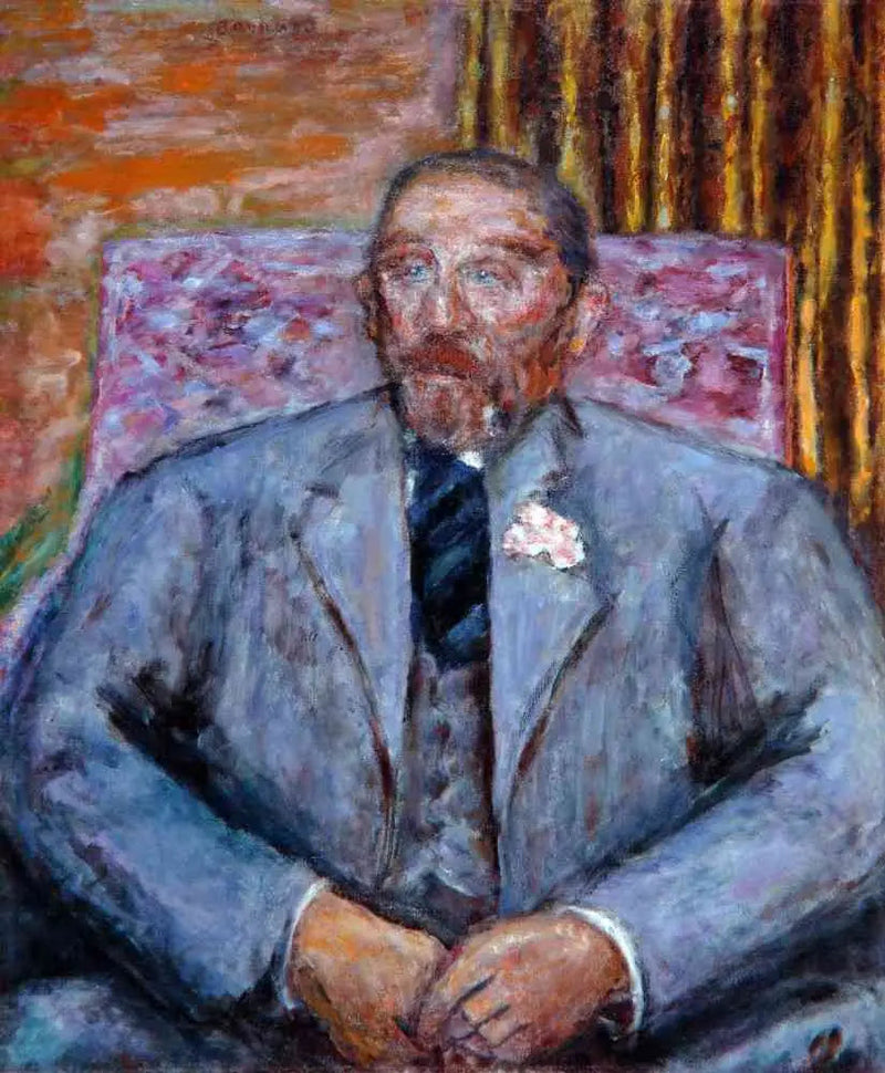 Porträt von Monsieur Monteux - Pierre Bonnard