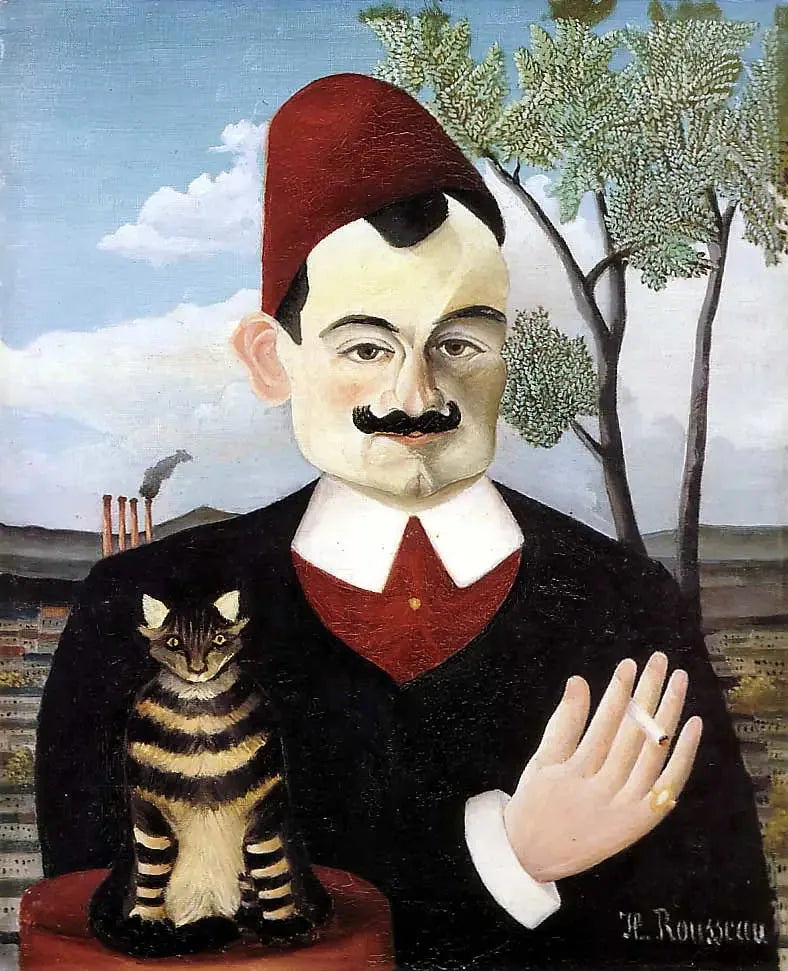 Portrait von Monsieur X - Henri Rousseau