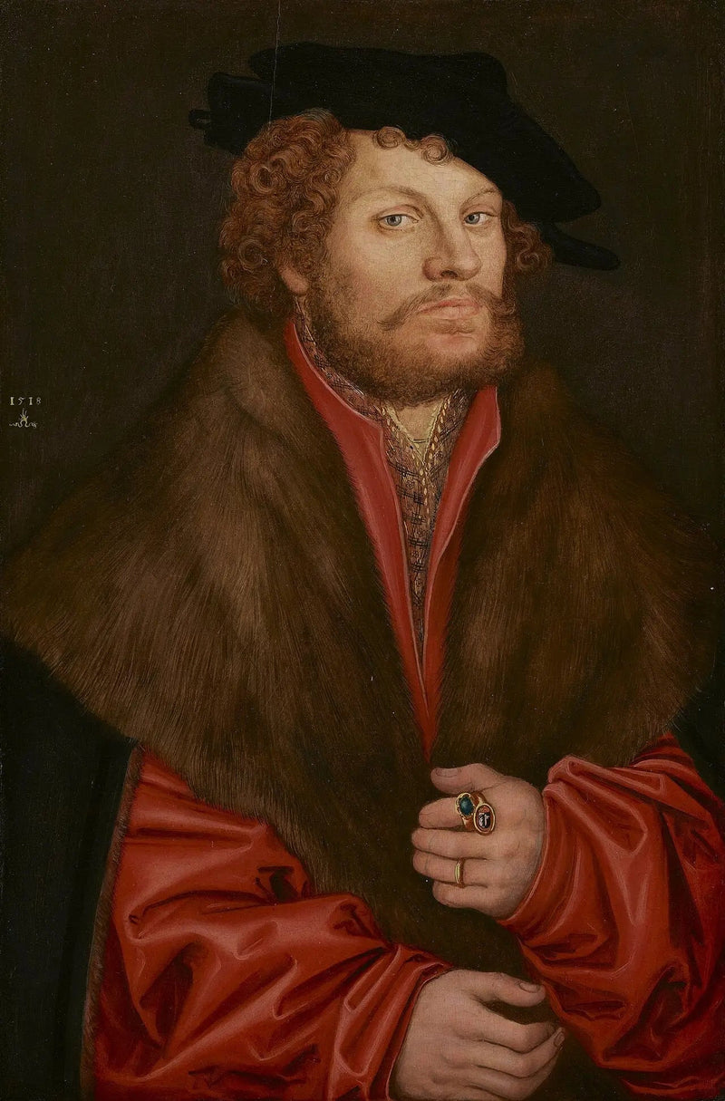 Porträt von Moritz Buchner - Lucas Cranach der Ältere