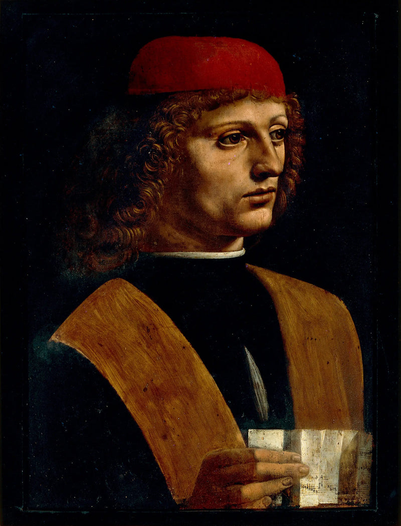 Porträt eines Musikers - Leonardo da Vinci