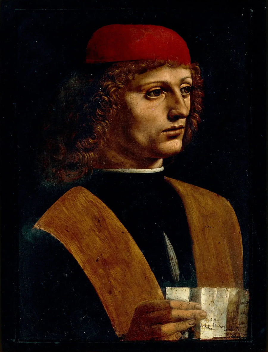 Porträt eines Musikers - Leonardo da Vinci