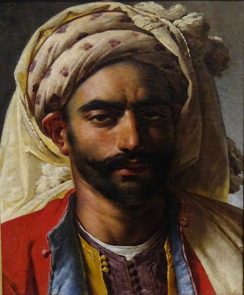 Portrait von Mustapha - Anne-Louis Girodet