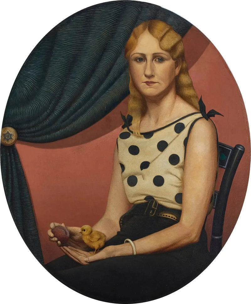Portrait von Nan - Grant Wood