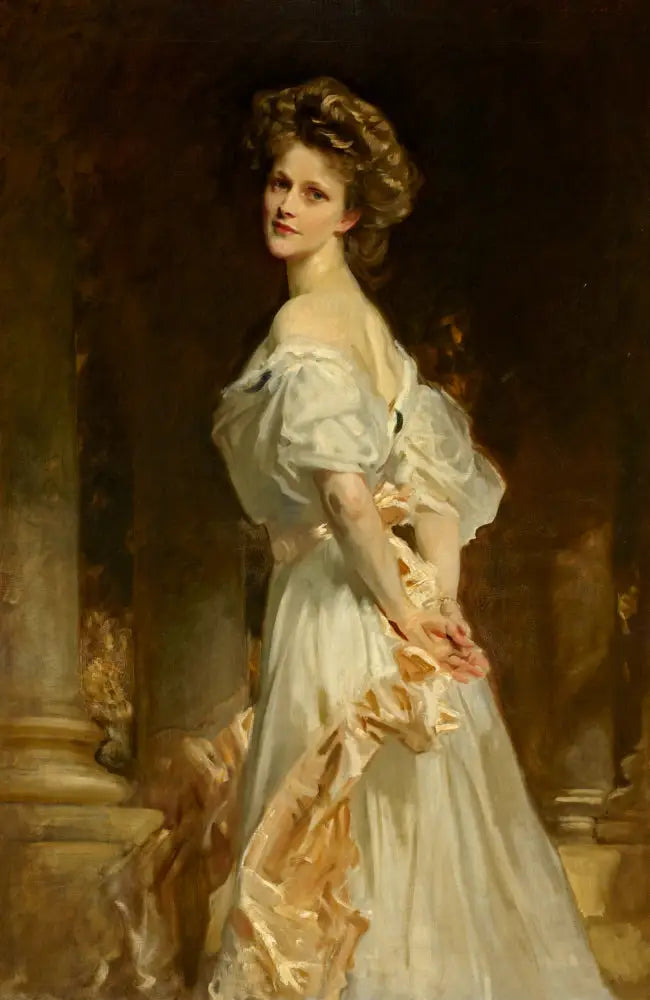 Portrait de Nancy Astor - John Singer Sargent image 1 copie peinte à la main à l’huile