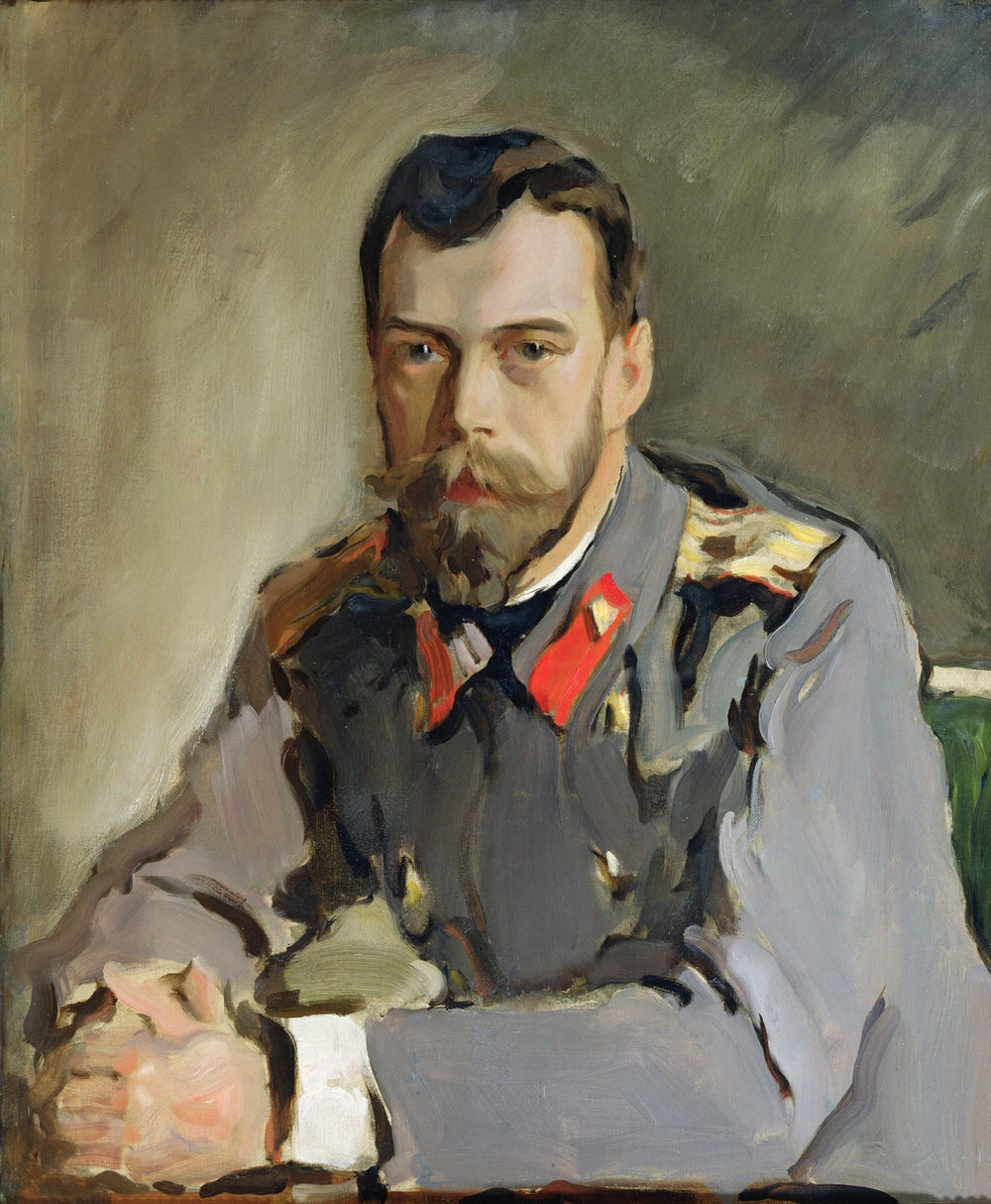 Portrait de Nicolas II - Valentin Serov image 1 reproduction réalisée par Alpha Reproduction