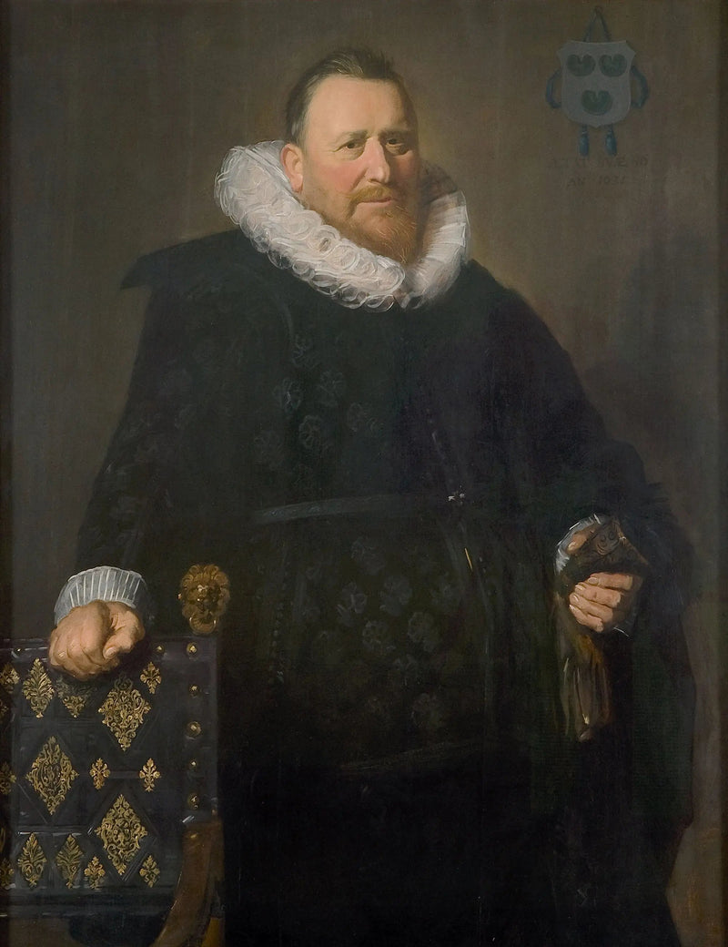 Portrait von Nicolas van der Meer (1574- ) - Frans Hals