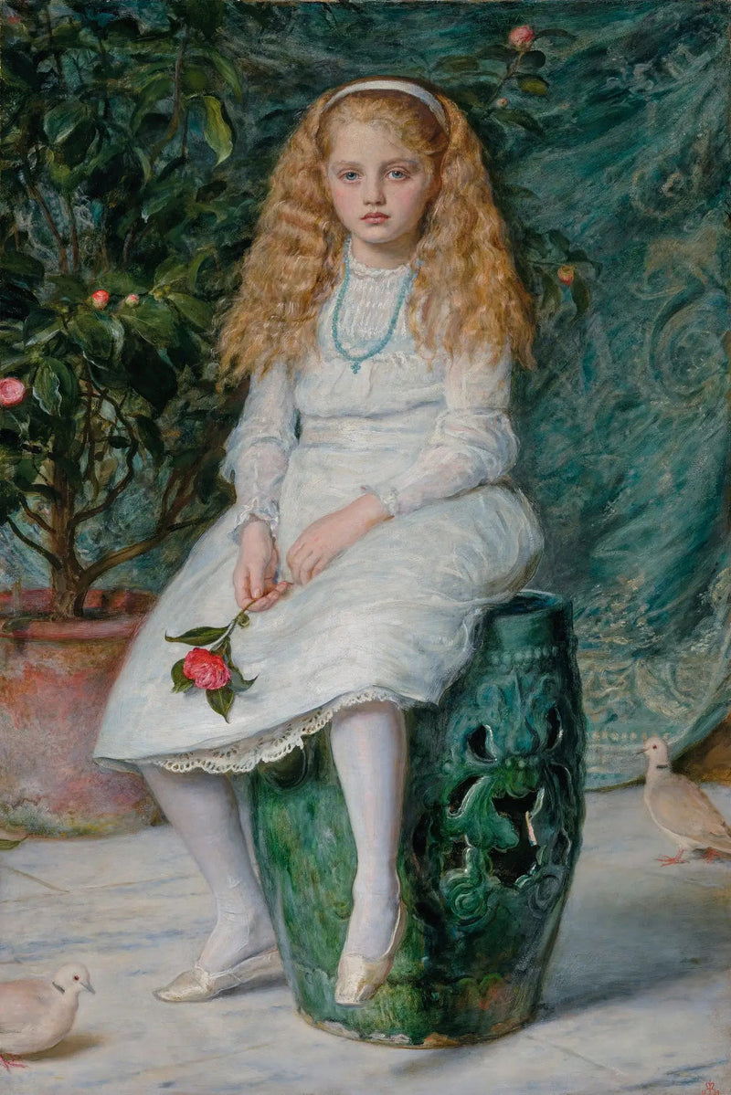 Portrait von Nina Lehmann - John Everett Millais