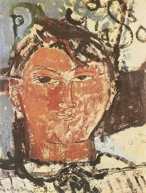 Porträt von Pablo Picasso - Amedeo Modigliani
