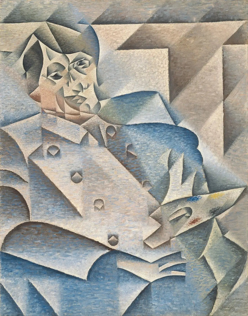 Portrait von Pablo Picasso - Juan Gris