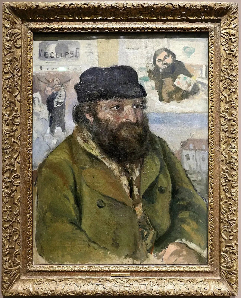 Porträt von Paul Cézanne - Camille Pissarro