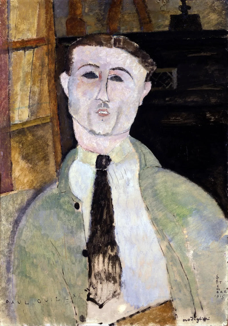 Porträt von Paul Guillaume - Amedeo Modigliani