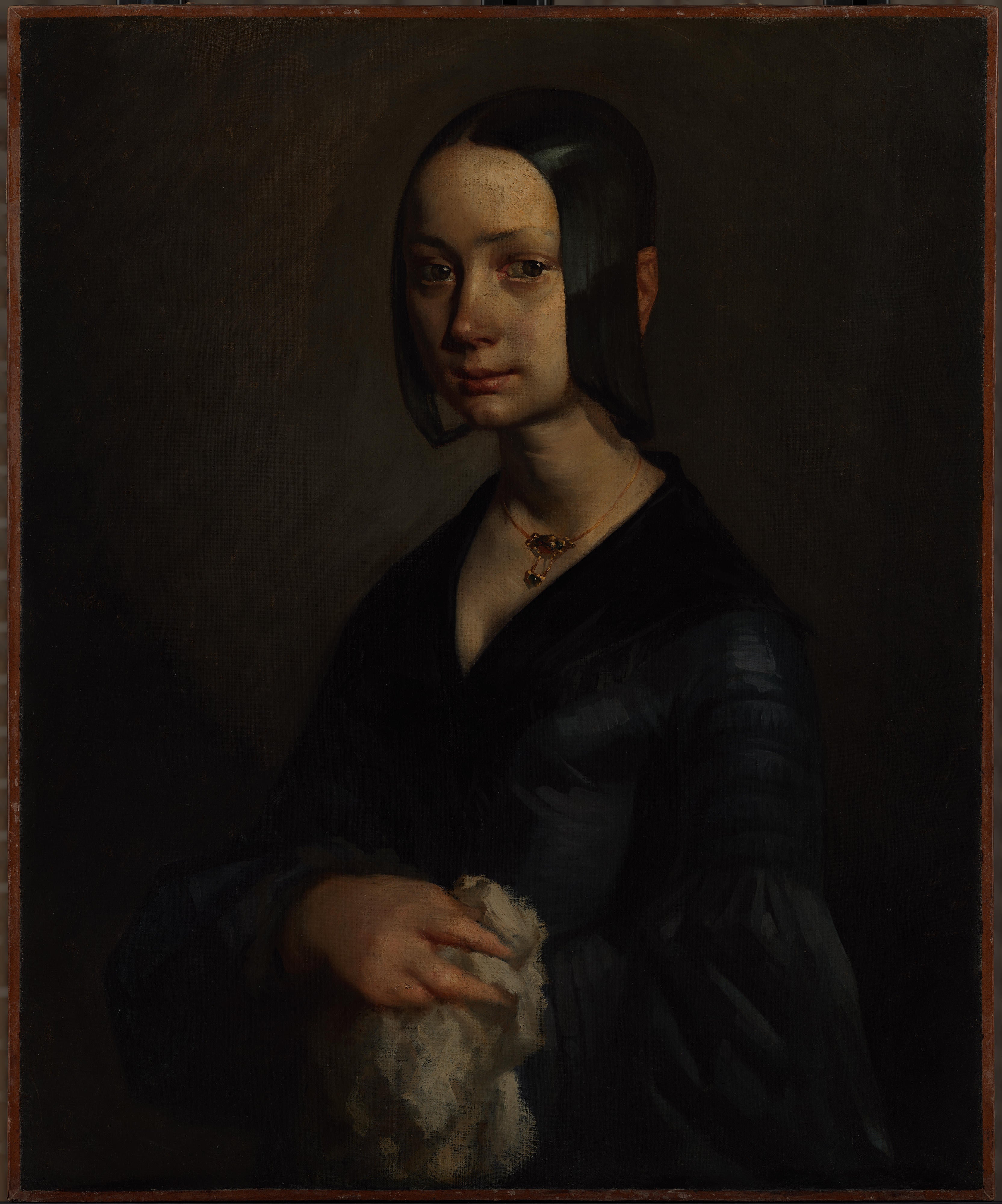 Portrait von Pauline-Virginie Ono - Jean-François Millet