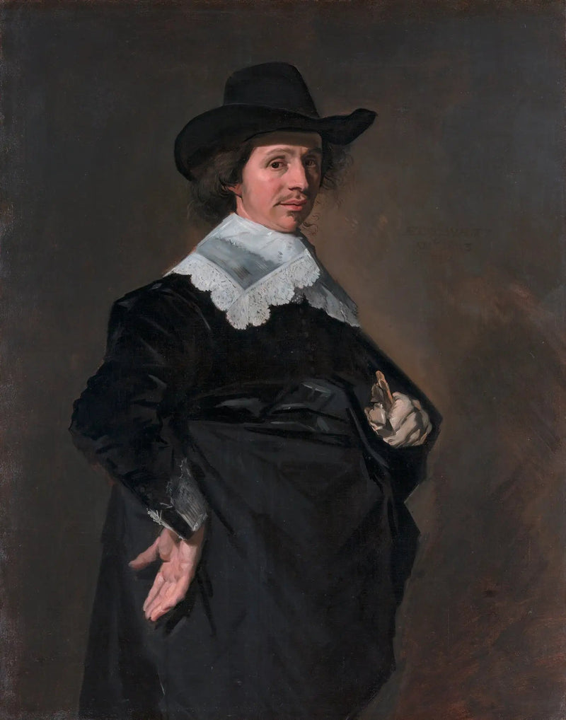 Portrait de Paulus Verschueren (1606-1667) - Frans Hals