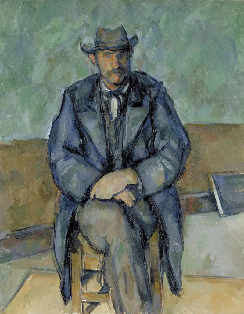 Porträt eines Bauern - Paul Cézanne
