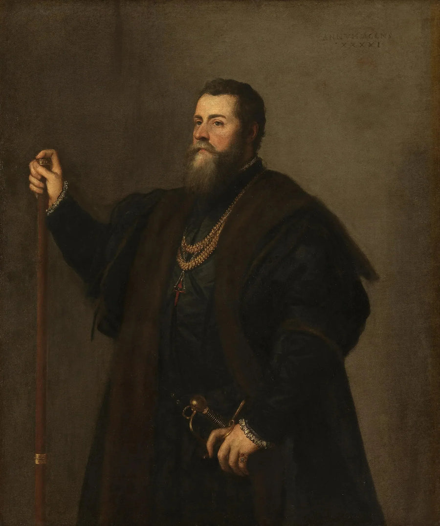 Portrait von Pedro Álvarez de Tolède - Titian