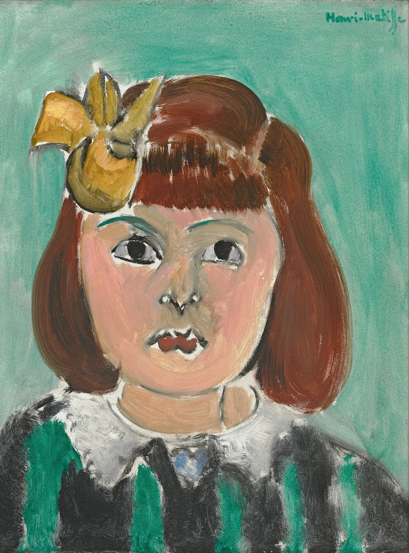 Porträt eines kleinen Mädchens - Henri Matisse