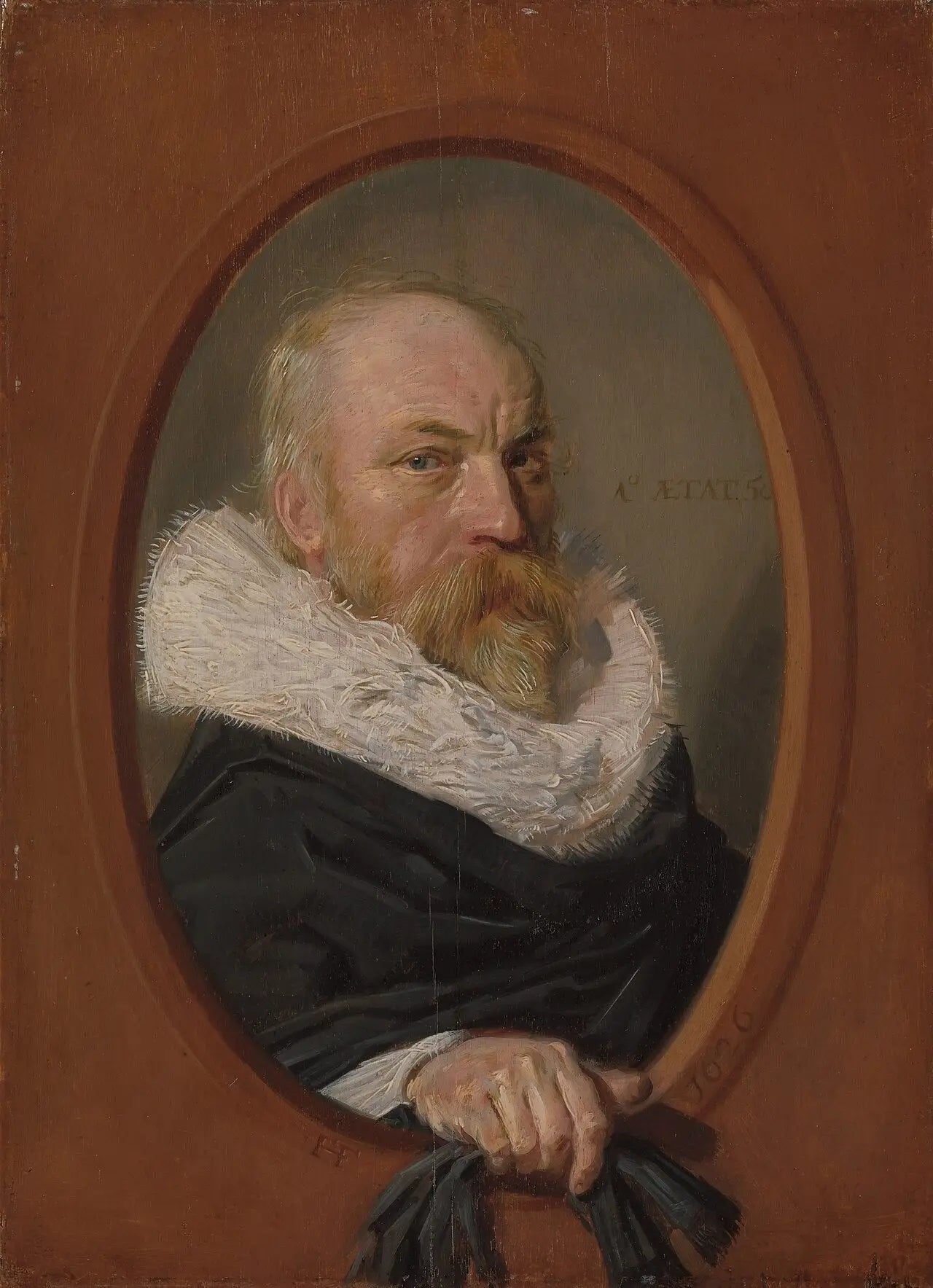 Portrait de Petrus Scriverius (1576-1660) - Frans Hals - Alpha Reproduction