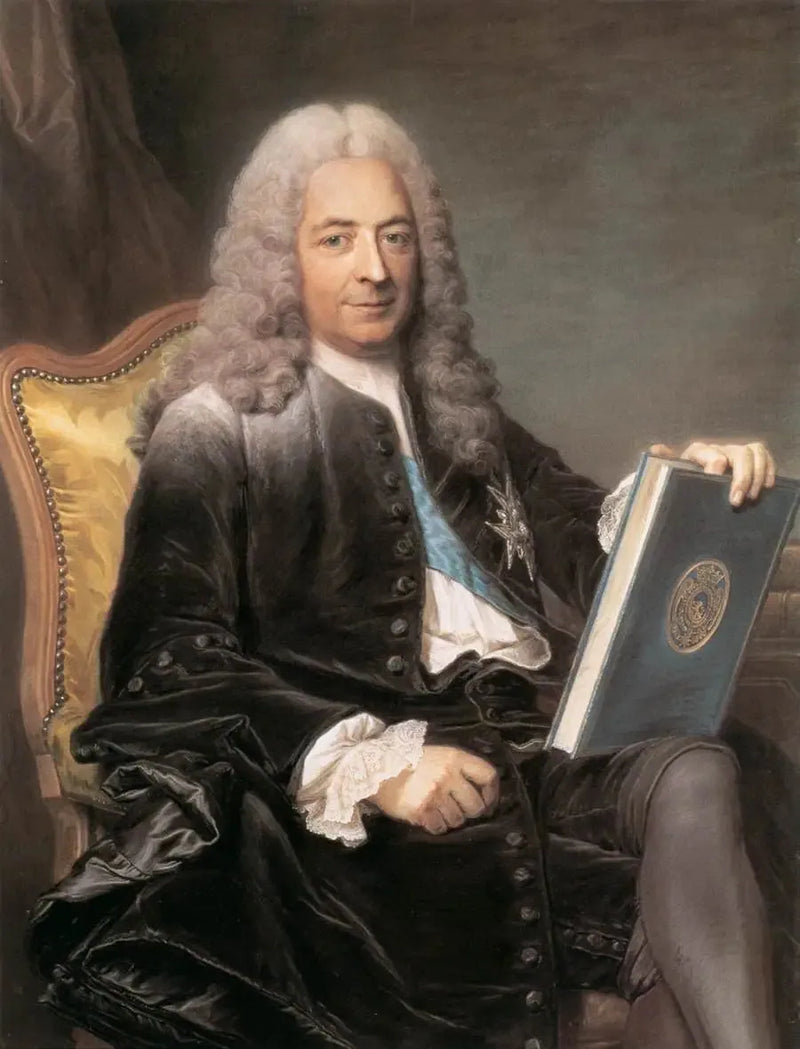 Portrait von Philibert Orry (1689-1747) - Maurice-Quentin de La Tour