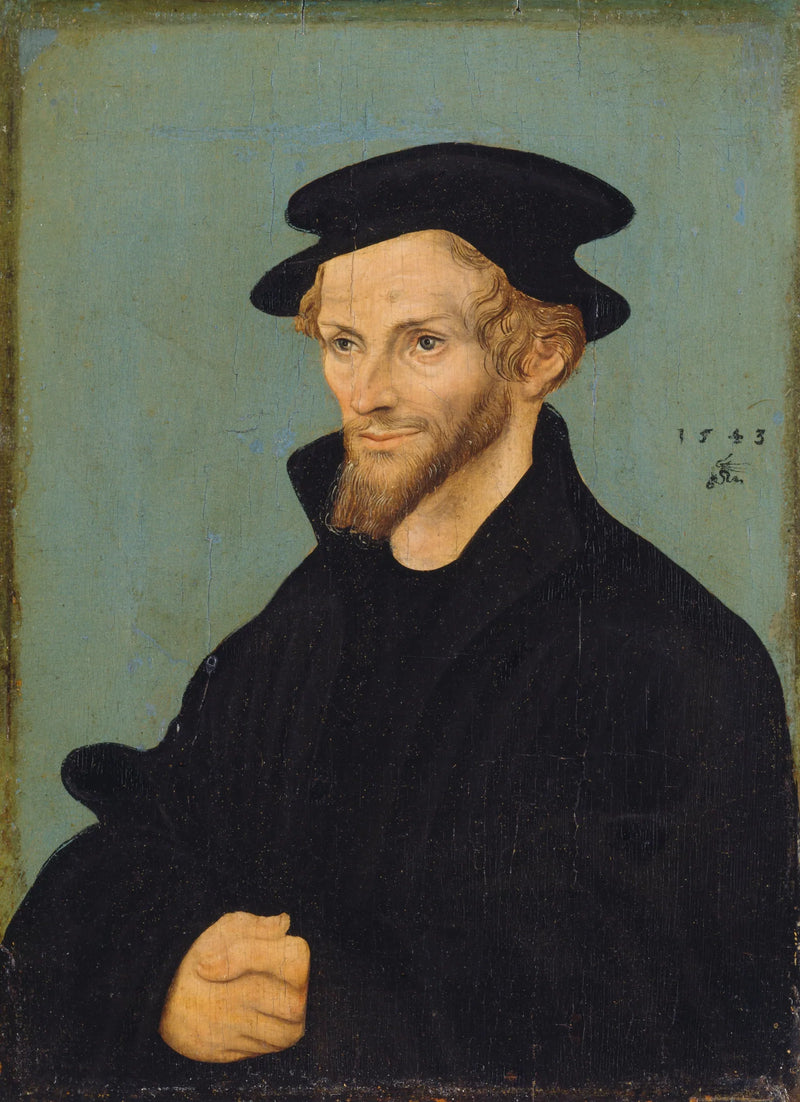 Porträt von Philipp Melanchthon - Lucas Cranach der Ältere