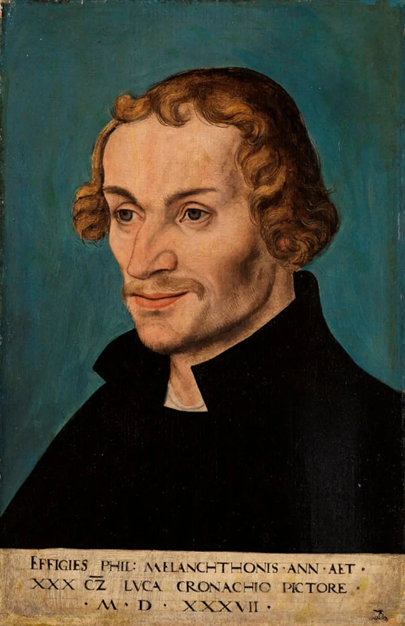 Porträt von Philipp Melanchthon - Lucas Cranach der Ältere