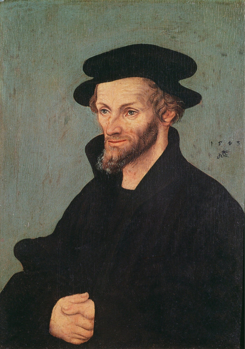 Porträt von Philipp Melanchthon - Lucas Cranach der Ältere