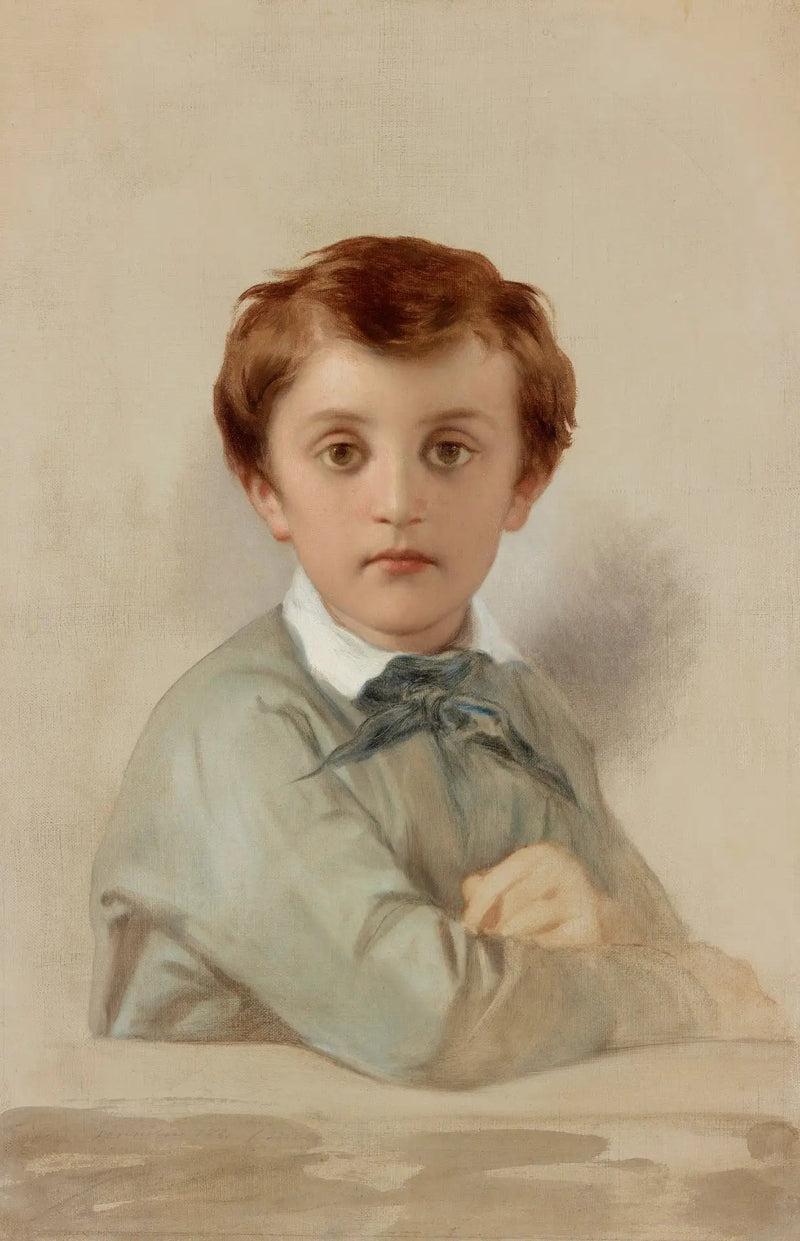 Portrait von Philippe-Gregoire Delaroche, Sohn des Künstlers - Paul Delaroche