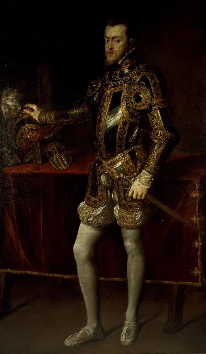 Porträt von Philipp II. von Spanien - Peter Paul Rubens