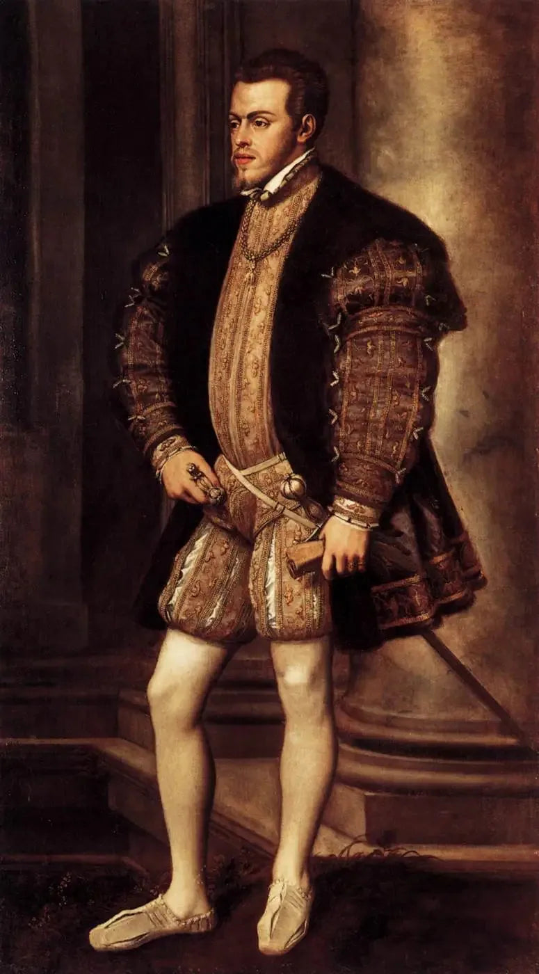 Portrait von Philipp II. von Spanien - Titian