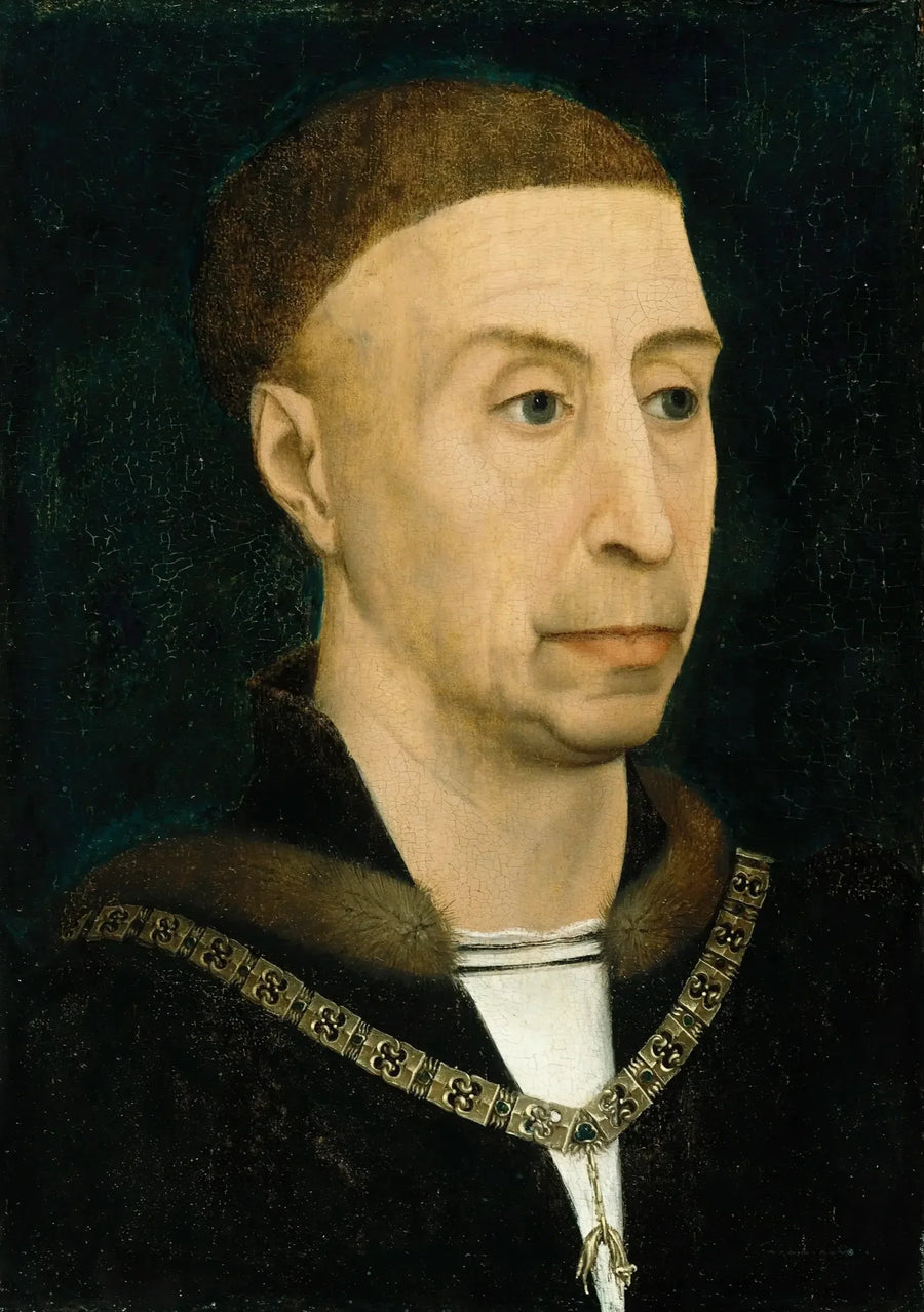 Porträt von Philipp dem Guten, Herzog von Burgund - Rogier van der Weyden