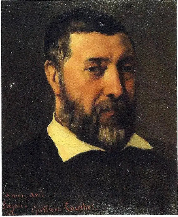Porträt von Pierre-Auguste Fajon - Gustave Courbet
