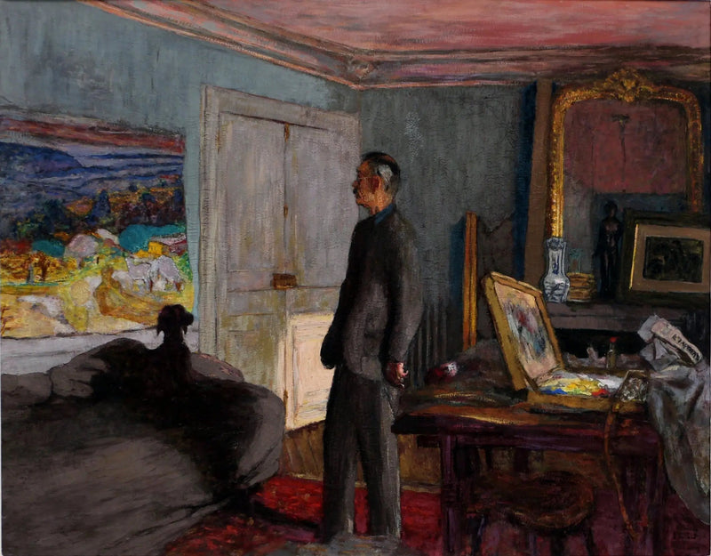 Portrait von Pierre Bonnard - Édouard Vuillard