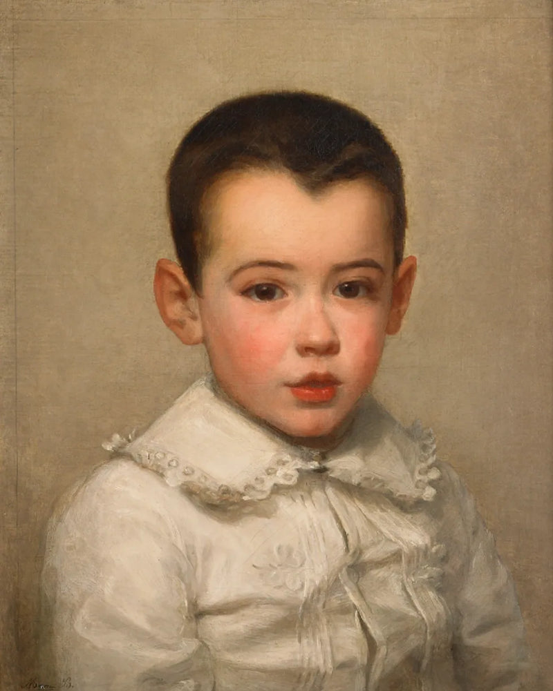 Porträt von Pierre Bracquemond als Kind - Marie Bracquemond