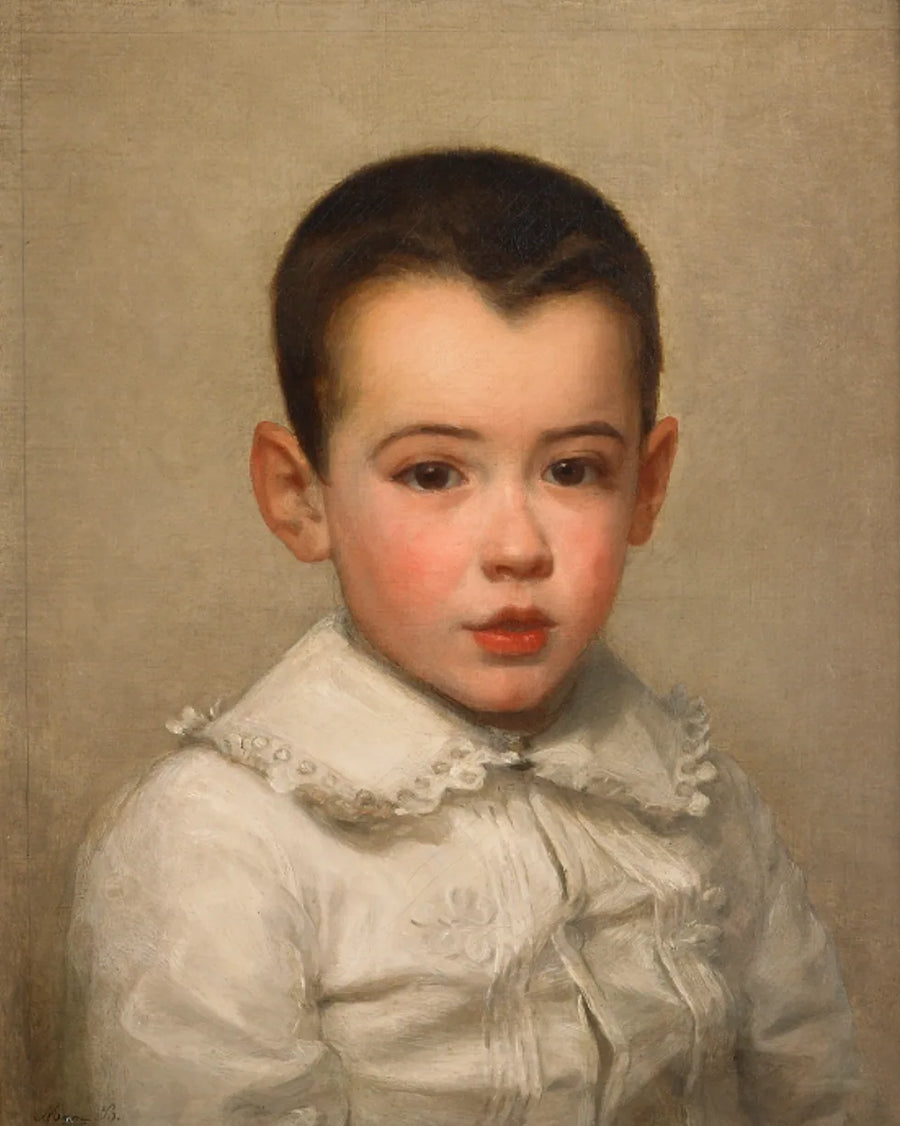 Porträt von Pierre Bracquemond als Kind - Marie Bracquemond