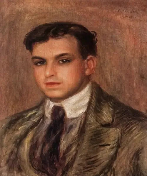 Porträt von Pierre Renoir, dem Sohn des Künstlers. - Pierre-Auguste Renoir