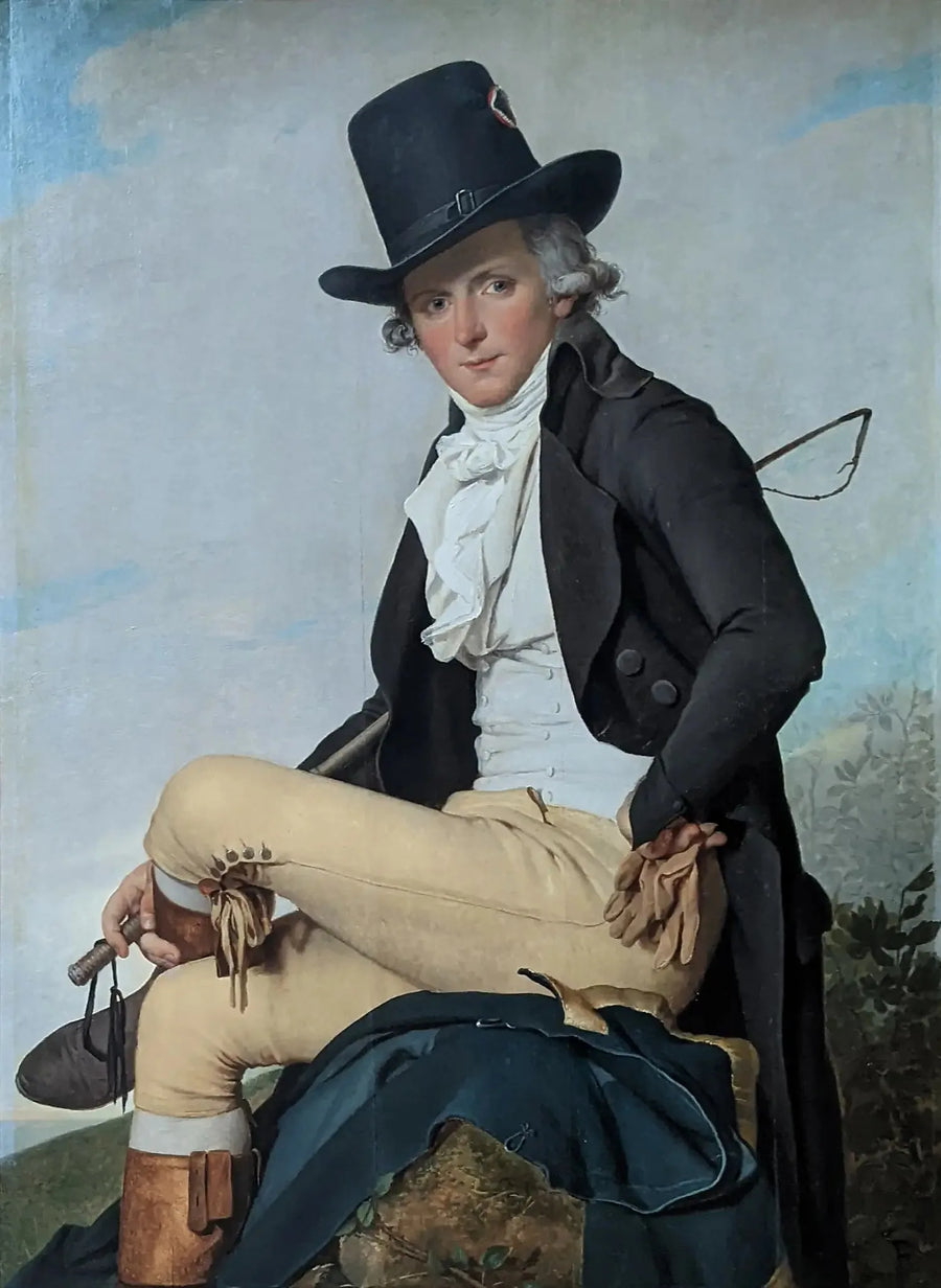 Porträt von Pierre Sériziat - Jacques-Louis David