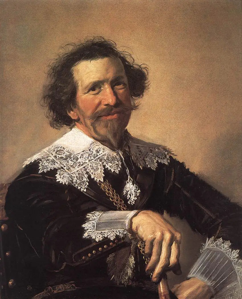Portrait de Pieter van den Broecke (1585-1640) - Frans Hals image 1 tableau peint à l’huile sur toile
