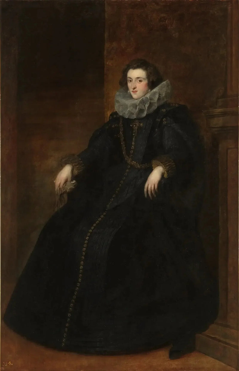 Portrait de Policena Spinola, Marquise de Leganés - Antoine van Dyck