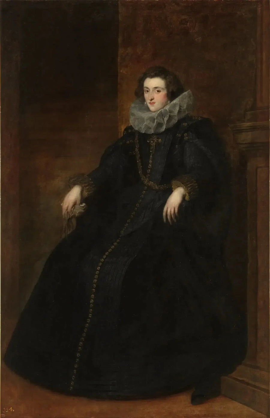 Portrait de Policena Spinola, Marquise de Leganés - Antoine van Dyck