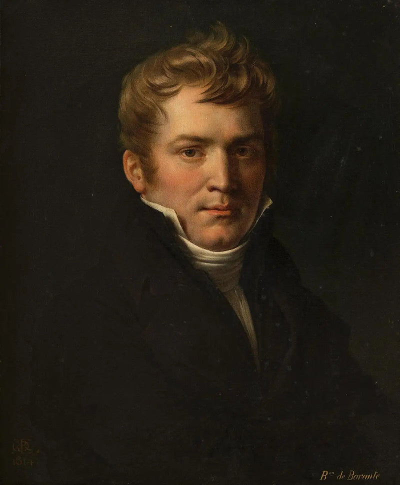Portrait von Prosper de Barante - Anne-Louis Girodet