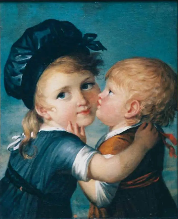 Porträt von Prosper und Denys Benoist, Söhne des Künstlers - Marie-Guillemine Benoist