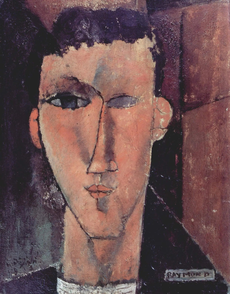Porträt von Raymond - Amedeo Modigliani
