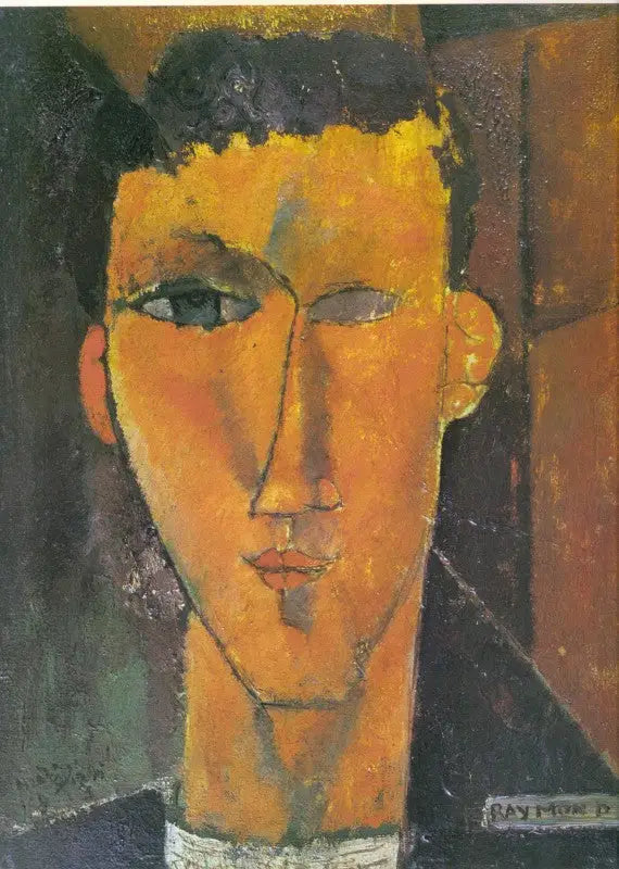 Porträt von Raymond - Amedeo Modigliani