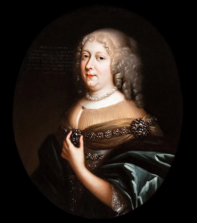 Porträt von Raymonde de Sade - Pierre Mignard